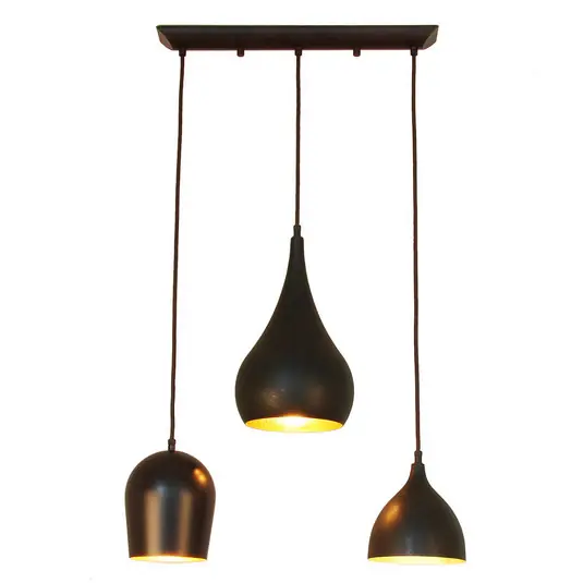 Menzel Solo sospensione 3 luci forma allungata Promozione