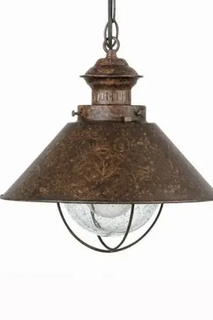 Lampada sospesa Nautica in look anticato, 34,5 cm Subito Disponibile