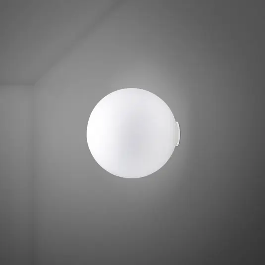 Spedito Oggi Fabbian Lumi Sfera applique di vetro, Ø 20 cm