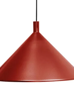 Ultimissimo Modello Martinelli Luce Cono sospensione rosso, Ø 30 cm