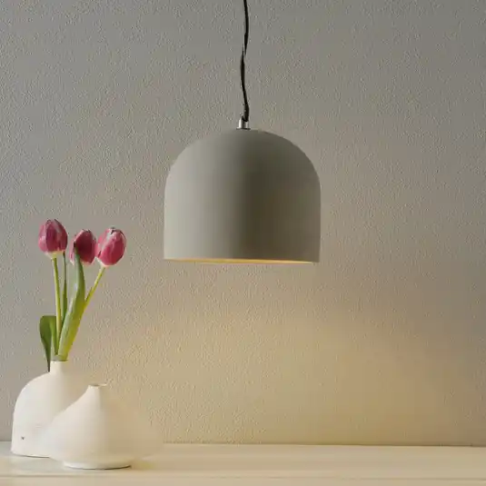 Vendita Finale Lampada sospensione Broni di cemento, Ø 20 cm