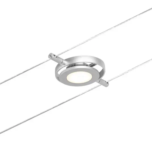 Paulmann Wire RoundMac spot per sistema funi cromo Prezzo Scontato