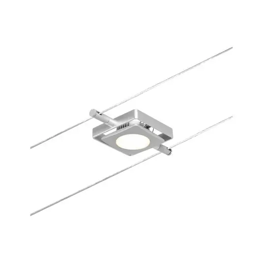 Paulmann Wire MacLED spot LED sistema funi cromo Reso Gratuito