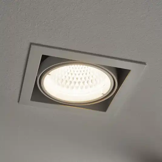 Solo Oggi Arcchio Adin Luci LED da incasso, 4.000K, 25,9W, bianco