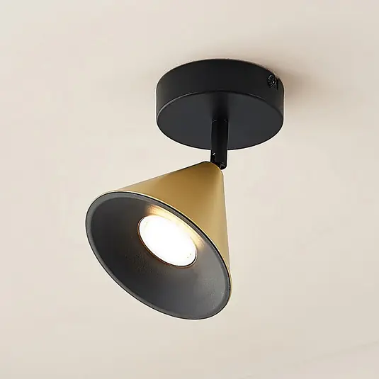 Lucande Kartio plafoniera, 1 luce, ottone Ultimissimo Modello