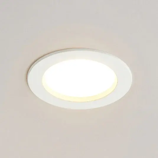 Must-Have Arcchio Luce LED da incasso Milaine, Ø 10 cm, bianco, dimmerabile