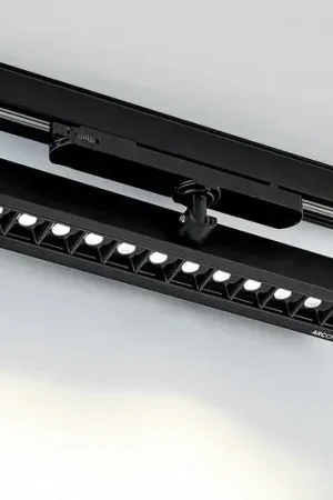 Ultime Pezzi Arcchio Millay Faretto a binario LED nero 4000K