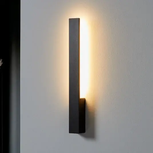 Prezzo Scontato Applique a LED Arcchio Ivano, 42,5 cm, nero, metallo