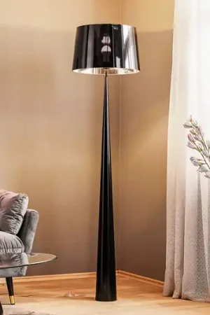Compra Adesso Lampada da terra Totem LS cromata, nera
