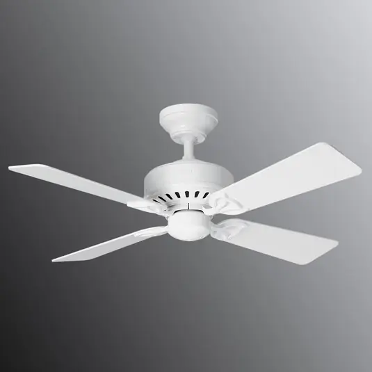 Consegna Rapida Hunter Bayport ventilatore bianco/rovere chiaro