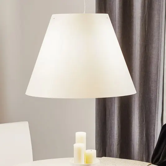 Luceplan Grande Costanza - Lampada a sospensione, bianca Novità