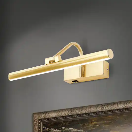 Lampada LED per quadri Sofia dorata, 30 cm Compra Oggi Stesso