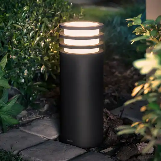 Occasione Philips Hue Lucca lampioncino LED, nero, smart
