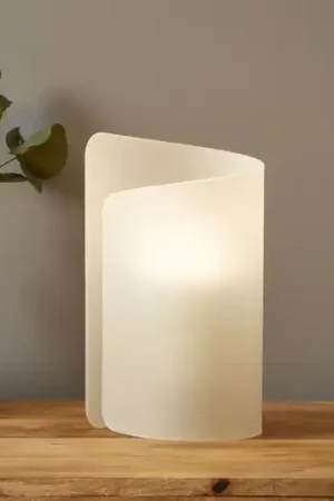 Scelto Dai Clienti Lampada da tavolo Papiro, satinata