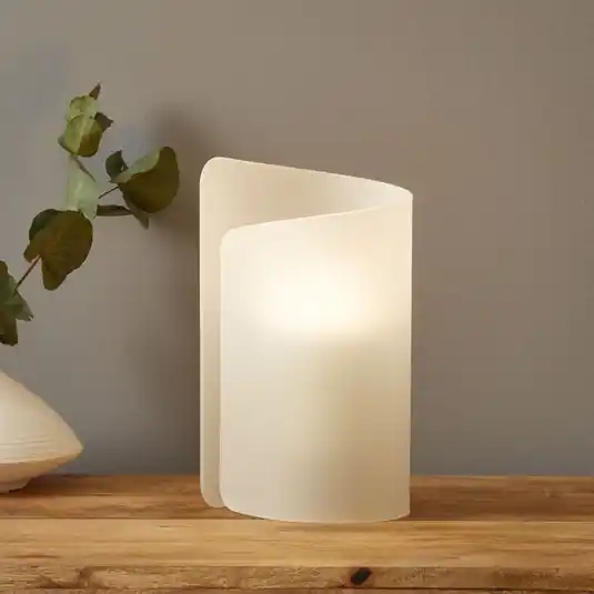 Scelto Dai Clienti Lampada da tavolo Papiro, satinata