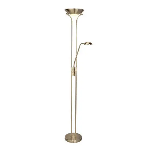 Più Venduto Piantana LED Madre & Bambino, ottone, lampada da lettura, dimmerabile