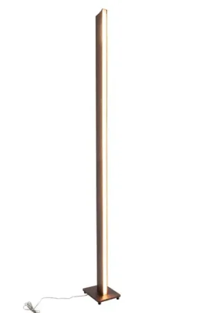 Piantana LED Madera in look legno, dimming Consegna Rapida