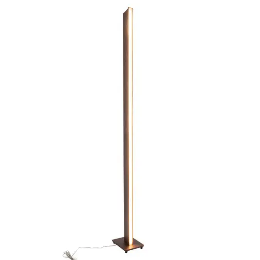 Piantana LED Madera in look legno, dimming Consegna Rapida