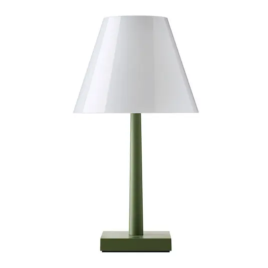 Prezzo Basso Rotaliana Dina+ T1 LED lampada da tavolo ricaricabile verde