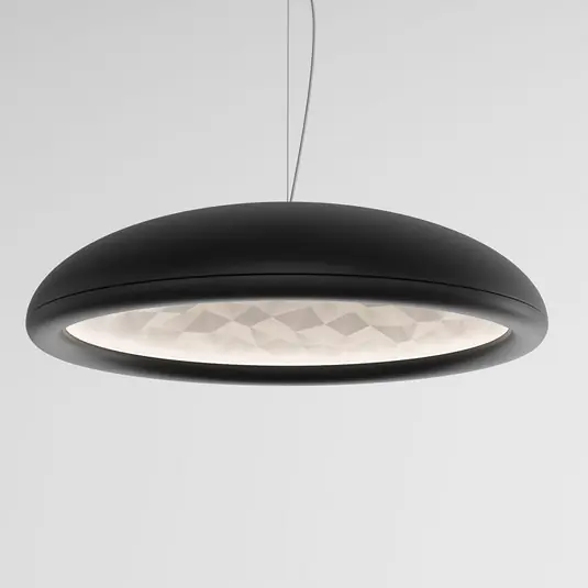 Vendita Finale Rotaliana Febo H1 sospensione LED nero satinato
