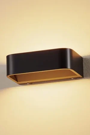 Compra Online Rotaliana Frame W1 applique LED nera 3.000K