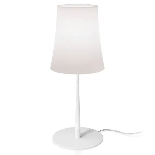 Nuova Collezione Foscarini Birdie Easy Grande lampada da tavolo bianca
