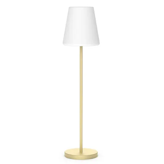 Newgarden Lola Slim 180 lampada da terra in ottone Soddisfatti O Rimborsati