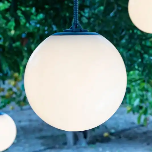 Promozione Lampada decorativa a LED Newgarden Norai con batteria ricaricabile, grigio