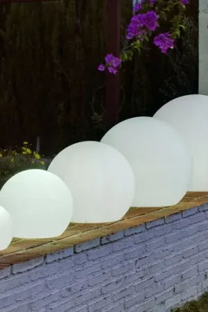 Sconto Lampada da pavimento Newgarden Buly a globo, Ø 50 cm