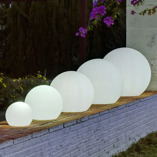 Sconto Lampada da pavimento Newgarden Buly a globo, Ø 50 cm