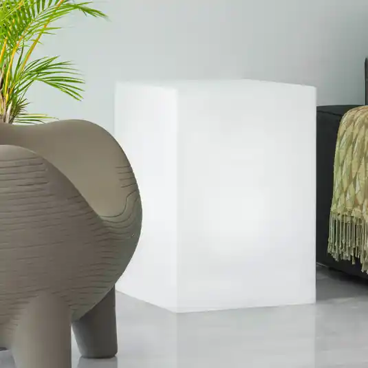 Cubo di lampada decorativa Newgarden Cuby altezza 53 cm Quantità Limitata