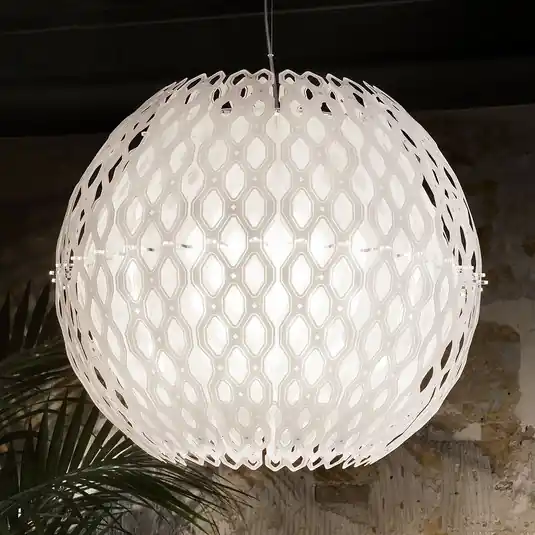 Prezzo Scontato Slamp Charlotte Globe sospensione in bianco