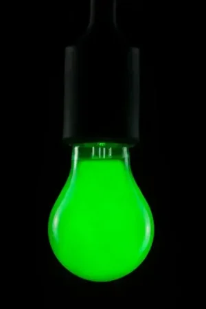 Lampadina LED, verde, E27, 2 W, dimmerabile Soddisfatti O Rimborsati