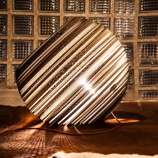 Must-Have Lampada da tavolo in cartone Think Paper Globe, Ø 64 cm