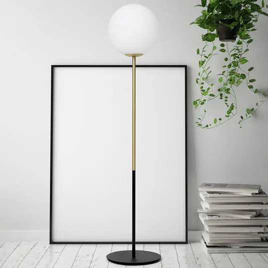 Piantana Jugen, nero/oro, 1 luce Offerta Speciale
