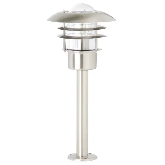 Lampioncino Terrence, acciaio inox, altezza 50 cm Prezzo Basso