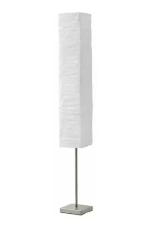 Sconto Poliedrica lampada da pavimento Nerva bianco