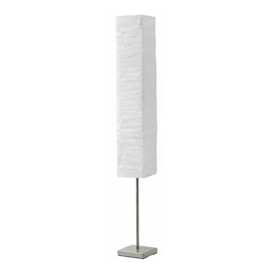 Sconto Poliedrica lampada da pavimento Nerva bianco