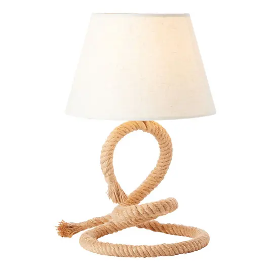 Offerta Limitata Lampada da tavolo Sailor con telaio di corda