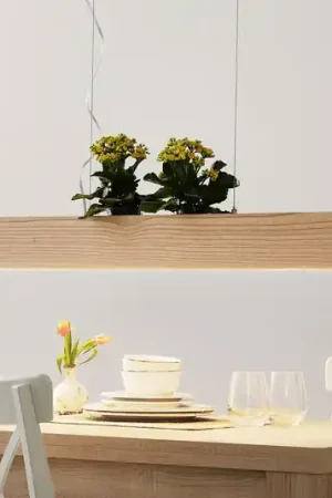 Lampada a sospensione LED Ash, legno chiaro Prezzo Conveniente