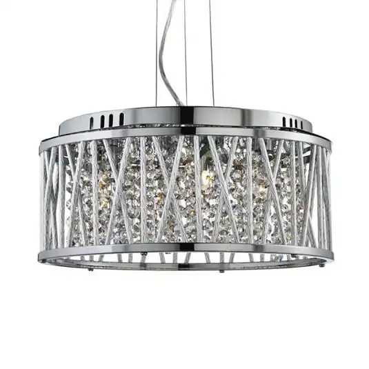 Ultimissimo Modello Lampada sospensione Elise con gocce di cristallo