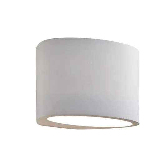 Sconto Applique di gesso 8721 up/down di forma ovale