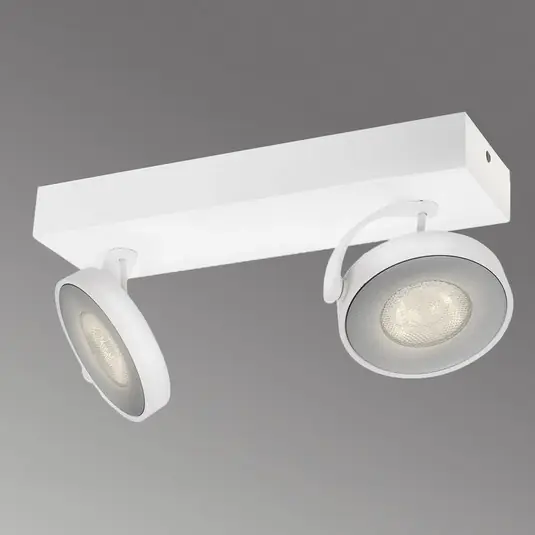 Spot a LED Clockwork due lampadine bianco Compra Adesso