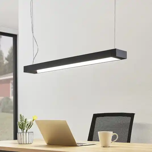 Affare Lampada LED a sospensione Cuna, 92 cm, nero, metallo