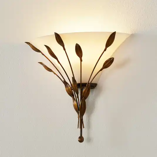 Promozione Applique CAMPANA con decorazione a foglie
