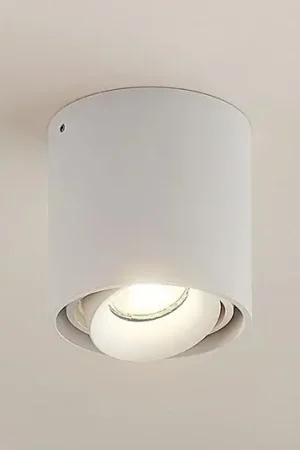 Arcchio faretto Walza, bianco, metallo, Ø 9,3cm, GU10 Offerta Limitata