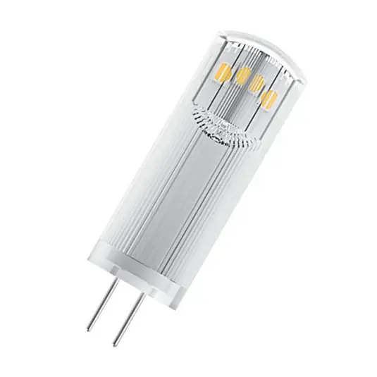 Nuovo Arrivo OSRAM Lampadina con attacco a spina G4 1,8W 2.700K chiaro 3 unità