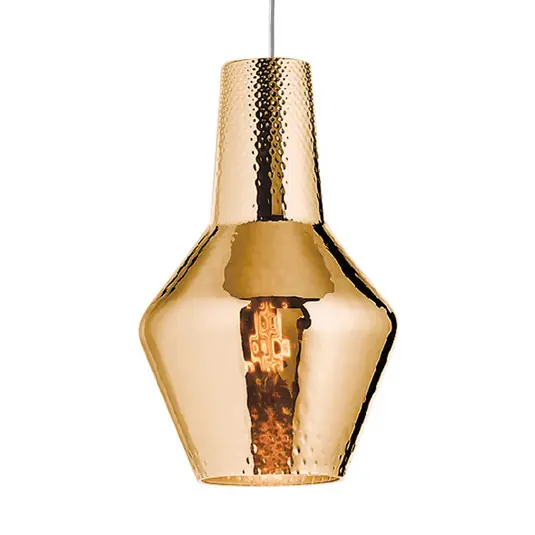 Lampada a sospensione Romeo 130 cm oro vecchio metallizzato Ultime Pezzi
