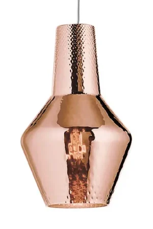 Lampada a sospensione Romeo 130 cm oro rosa metallizzato Professionale