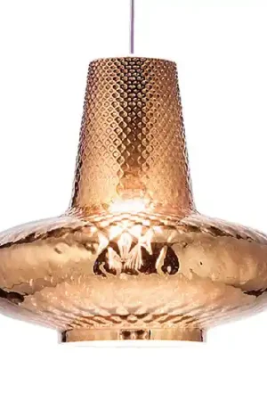 Lampada a sospensione Giulietta 130 cm bronzo metallizzato Super Prezzo